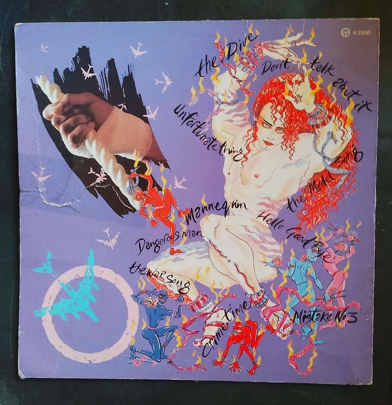 Culture Club - Waking Up with The House on Fire LP Vinyl Record - UK Pressing