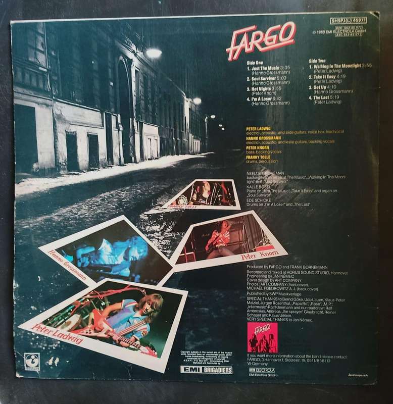 Fargo - No Limit LP Vinyl Record
