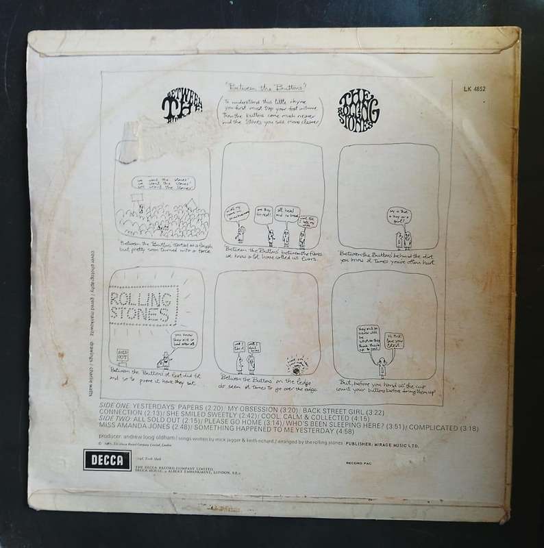 The Rolling Stones - Between The Buttons LP Vinyl Record