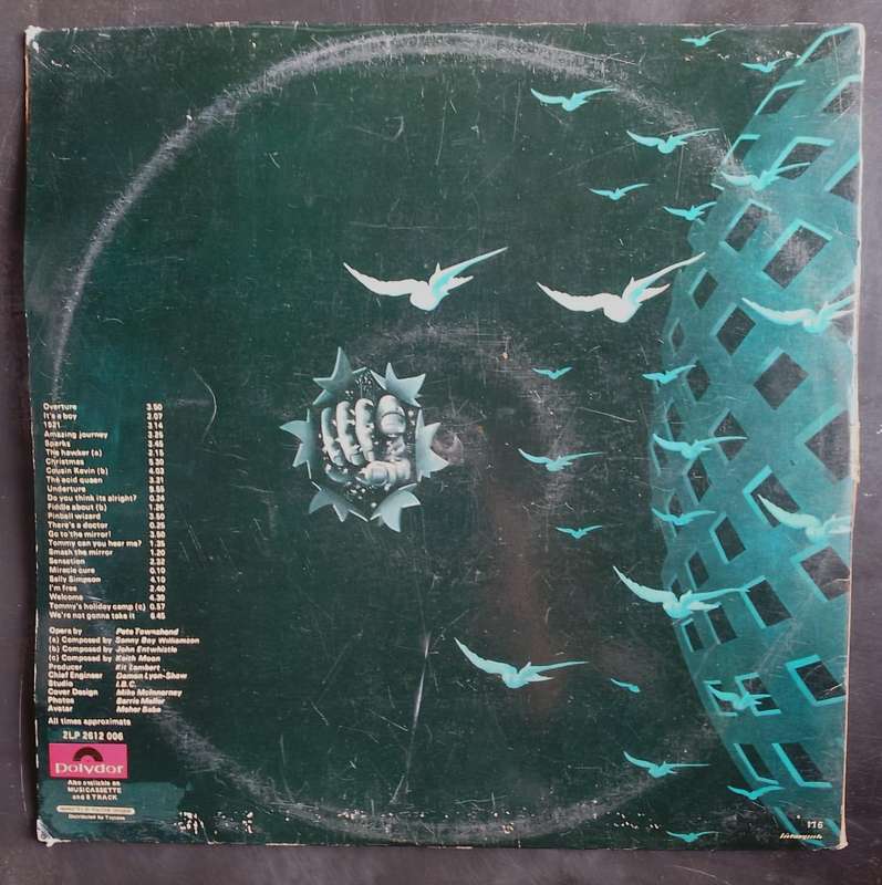 The Who - Tommy Double LP Vinyl Record Set
