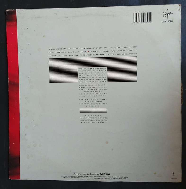 Sandra - Mirrors LP Vinyl Record