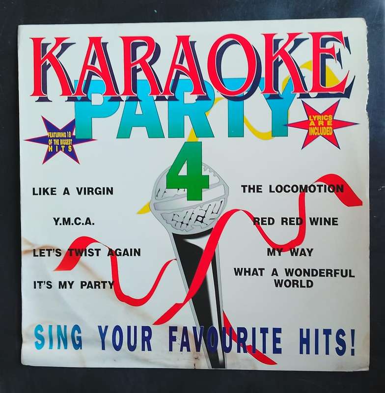 Karaoke Party Vol.4 LP Vinyl Record