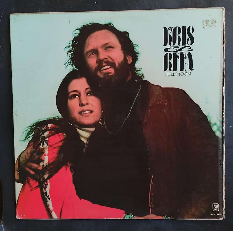 Kris Kristofferson & Rita Coolidge - Full Moon LP Vinyl Record