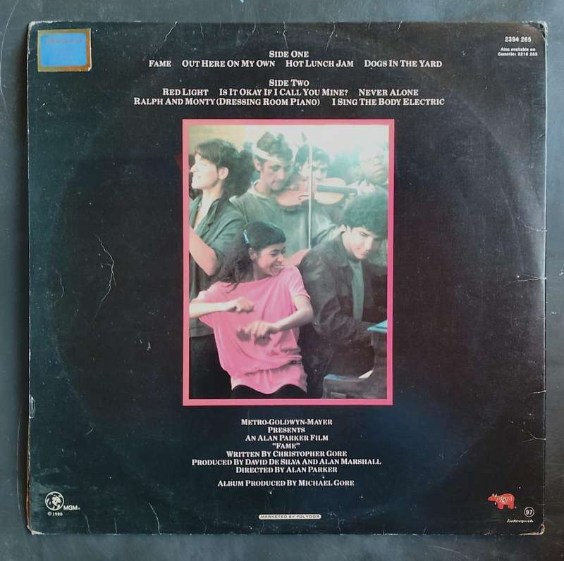 Fame - Original Soundtrack LP Vinyl Record