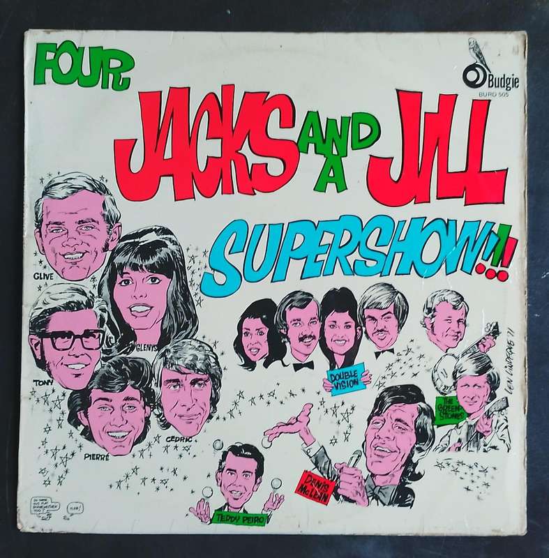 Four Jacks And A Jill - 1972 Supershow LP Vinyl Record