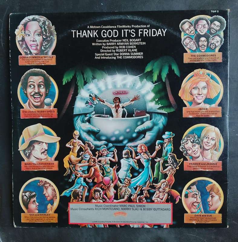Thank God It's Friday Double LP Vinyl Record Set