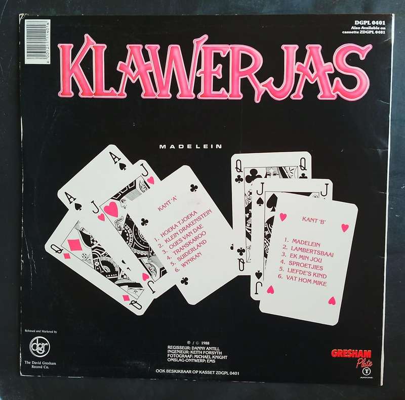 Klawerjas - Madelein LP Vinyl Record