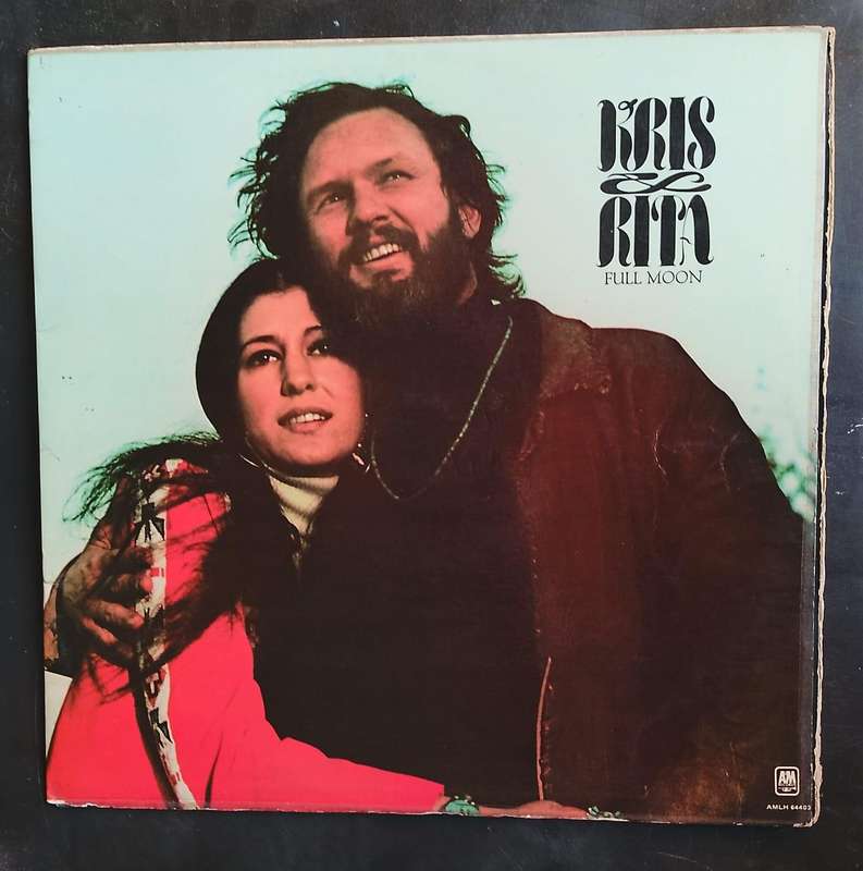 Kris Kristofferson & Rita Coolidge - Full Moon LP Vinyl Record