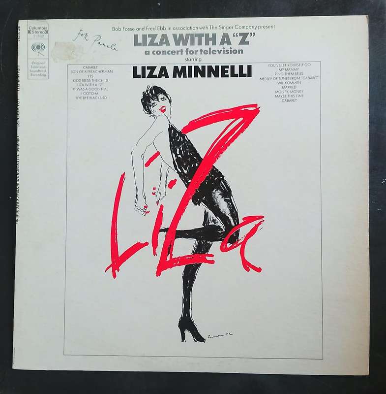 Liza Minnelli - Liza With A "Z" LP Vinyl Record - USA Pressing