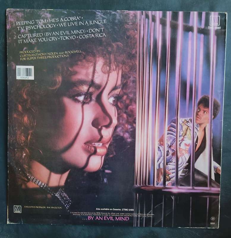 Rockwell - Captured...By An Evil Mind LP Vinyl Record