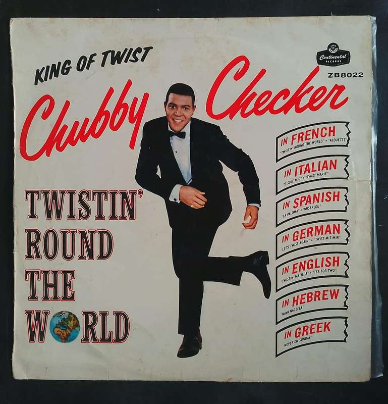 Chubby Checker - Twistin' Round The World LP Vinyl Record