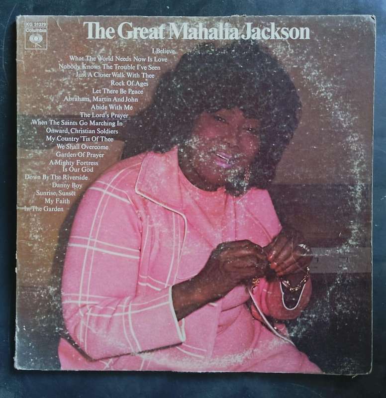 Mahalia Jackson - The Great Mahalia Jackson Double LP Vinyl Record Set - USA Pressing