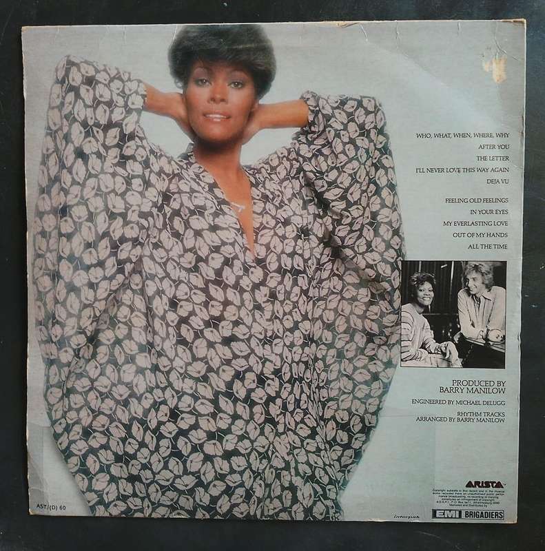 Dionne Warwick - Dionne LP Vinyl Record