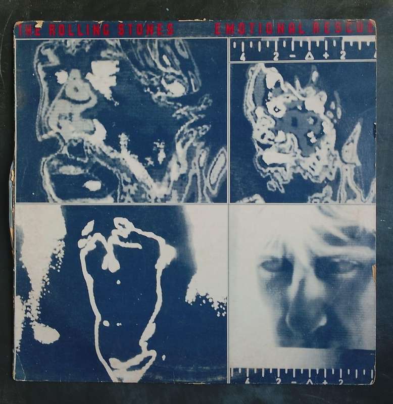 The Rolling Stones - Emotional Rescue LP Vinyl Record
