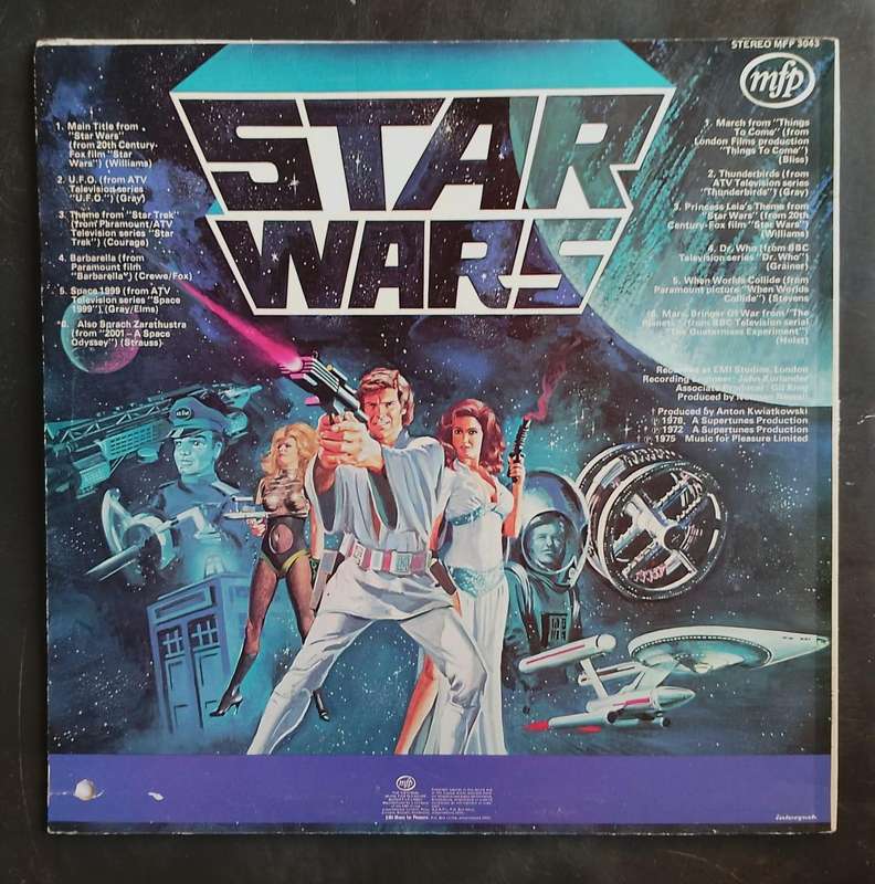 Star Wars and Other Space Themes LP Vinyl Record