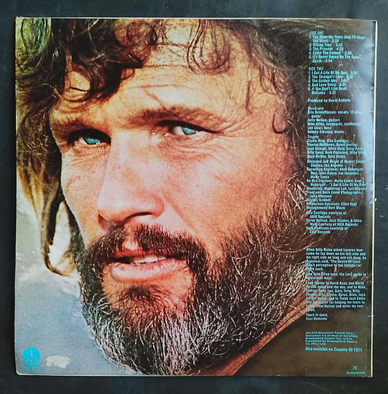 Kris Kristofferson - Surreal Thing LP Vinyl Record