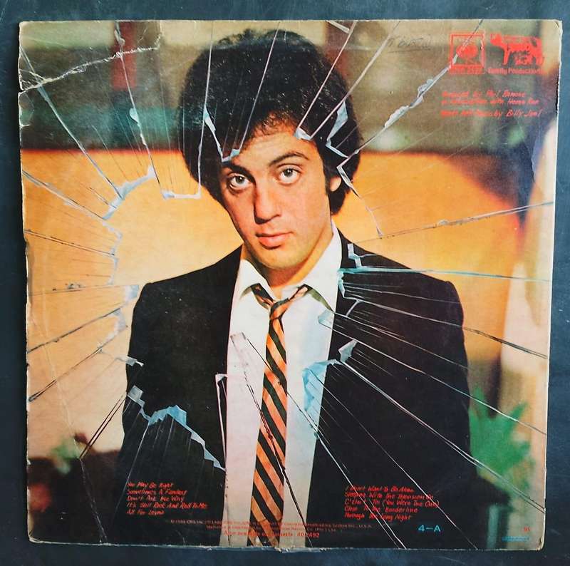 Billy Joel - Glass Houses LP Vinyl Record - Zimbabwe Pressing