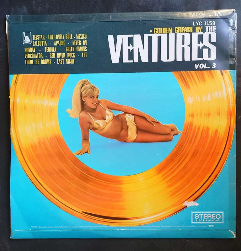 The Ventures - Golden Greats Vol.3 LP Vinyl Record
