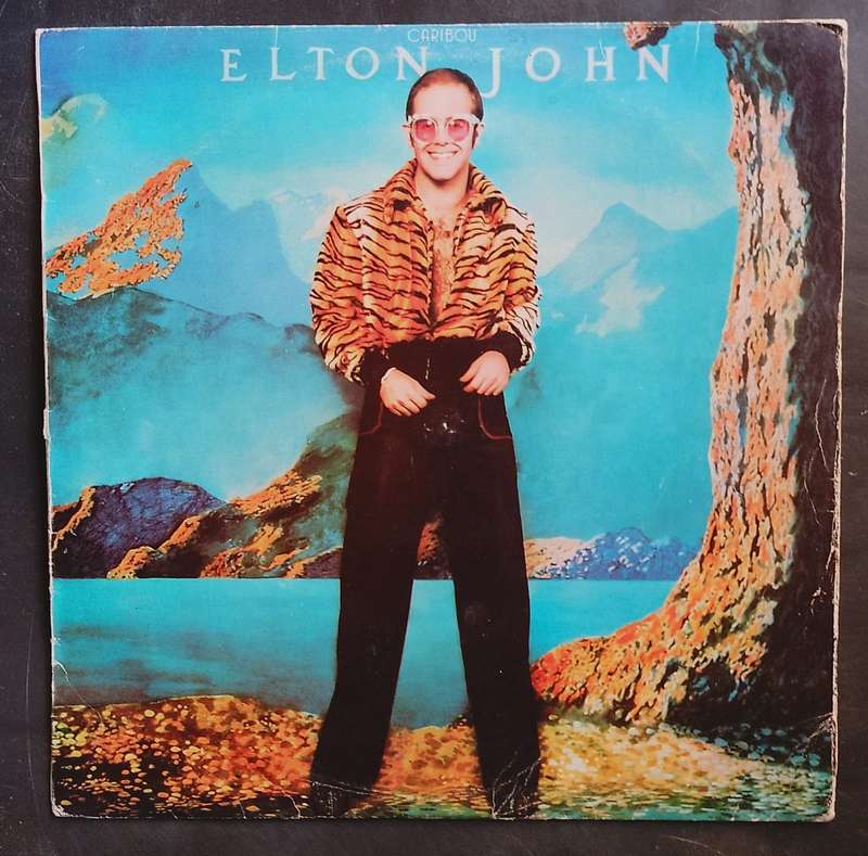 Elton John - Caribou LP Vinyl Record - UK Pressing