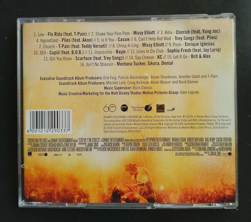 Step Up 2 The Streets (Original Motion Picture Soundtrack) (CD)