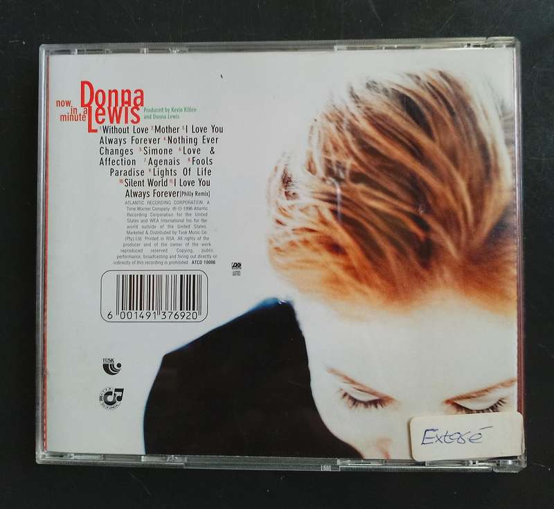 Donna Lewis - Now In A Minute (CD)
