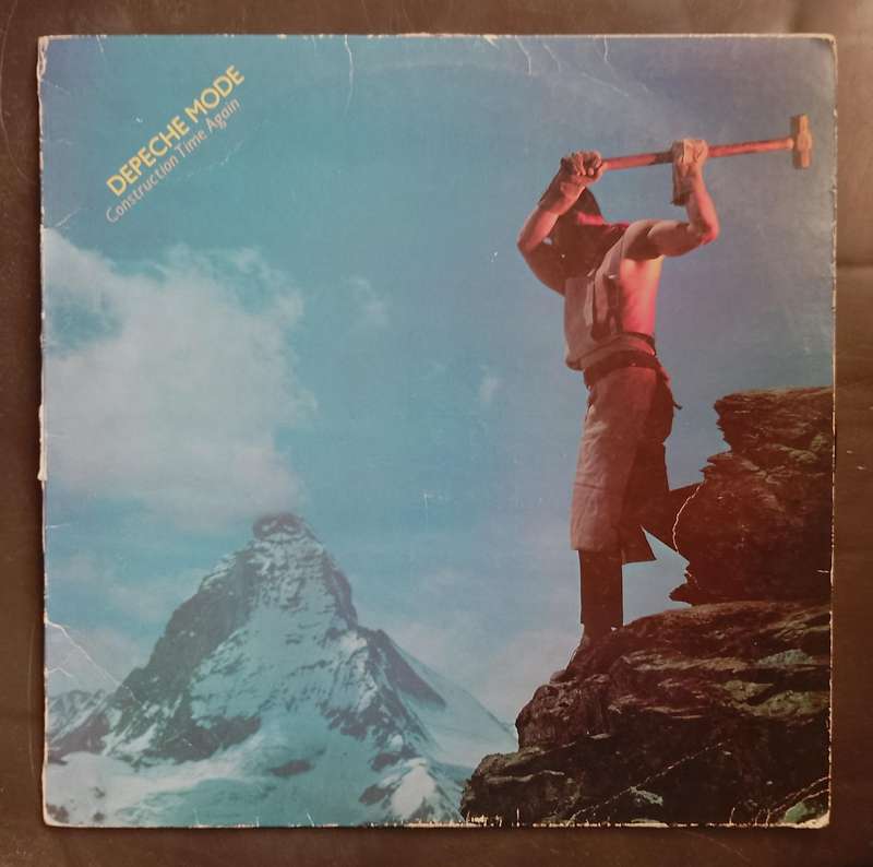 Depeche Mode - Construction Time Again LP Vinyl Recrd