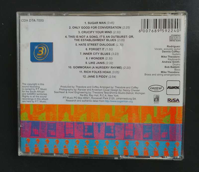 Rodriguez - Cold Fact (CD)