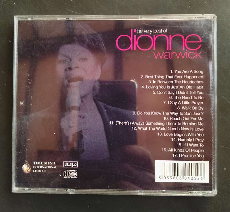 Dionne Warwick - The Very Best of Dionne Warwick (CD)