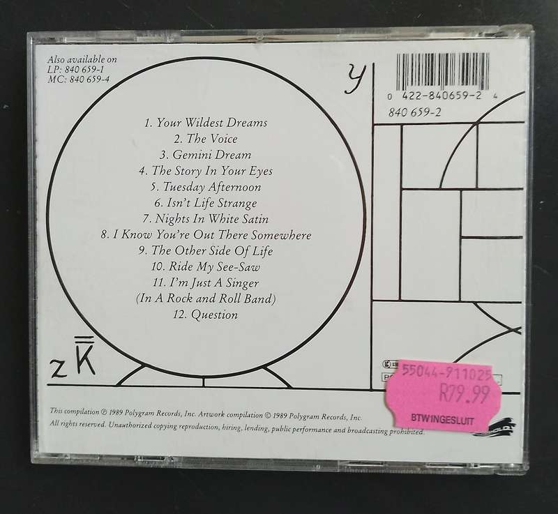 The Moody Blues Greatest Hits (CD)