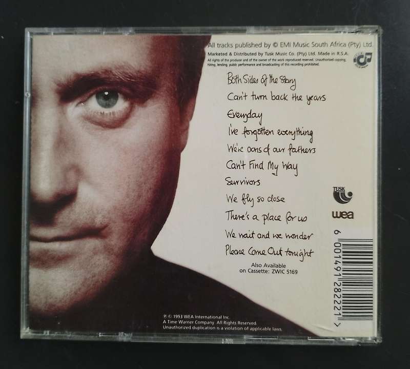 Phil Collins - Both Sides (CD)