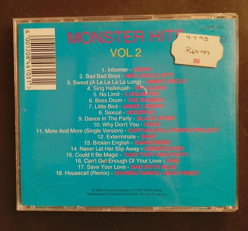 Monster Hits 2 (CD)
