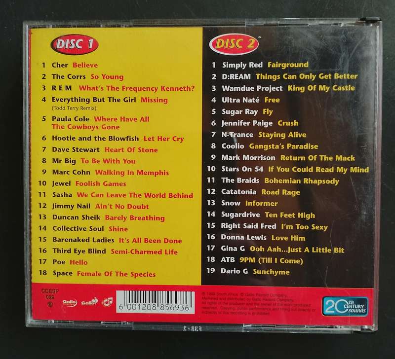 Simply The Best Radio Hits (2 CD Set)