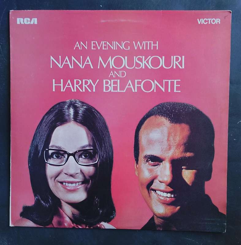 An Evening With Nana Mouskouri And Harry Belafonte LP Vinyl Record - UK Pressing