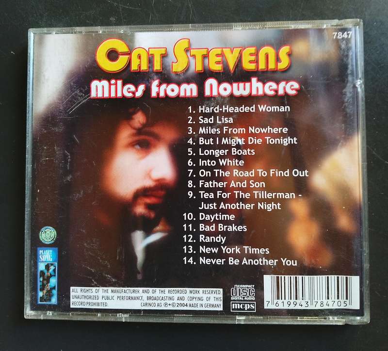 Cat Stevens - Miles From Nowhere (CD)