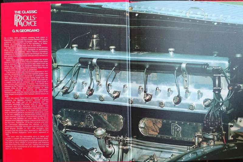 The Classic Rolls-Royce by G.N. Georgano (Hardcover)