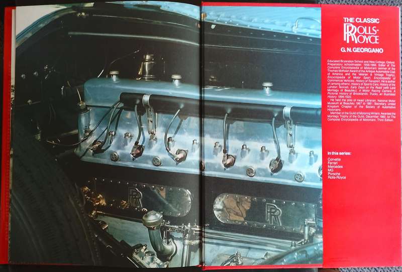 The Classic Rolls-Royce by G.N. Georgano (Hardcover)