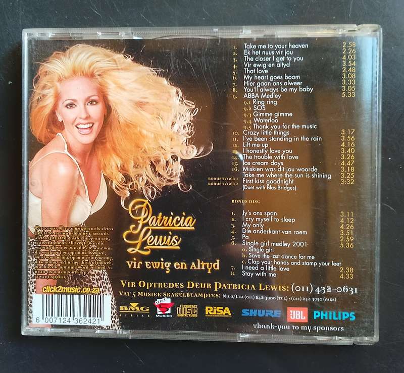 Patricia Lewis - Vir Ewig En Altyd (2 CD Set)