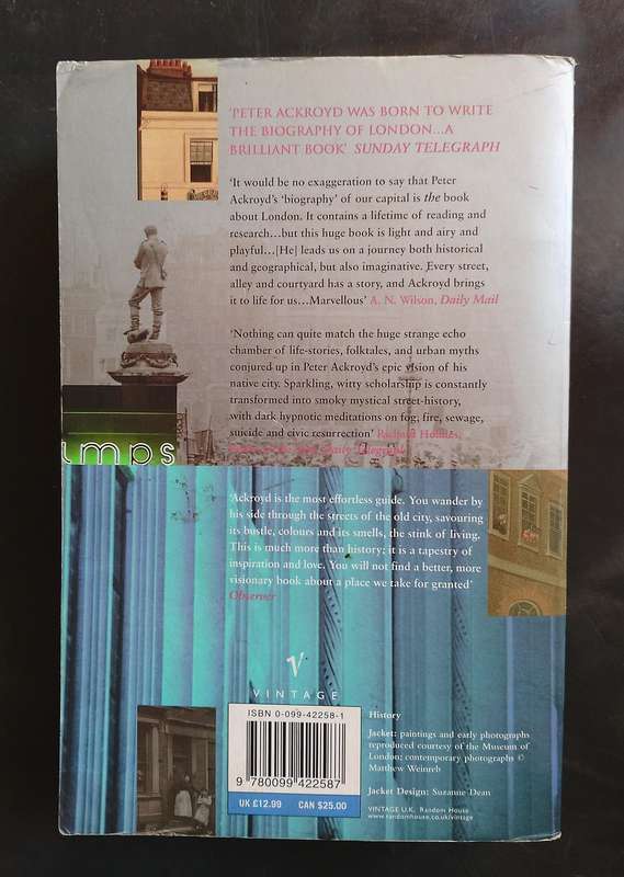 London - The Biography by Peter Ackroyd