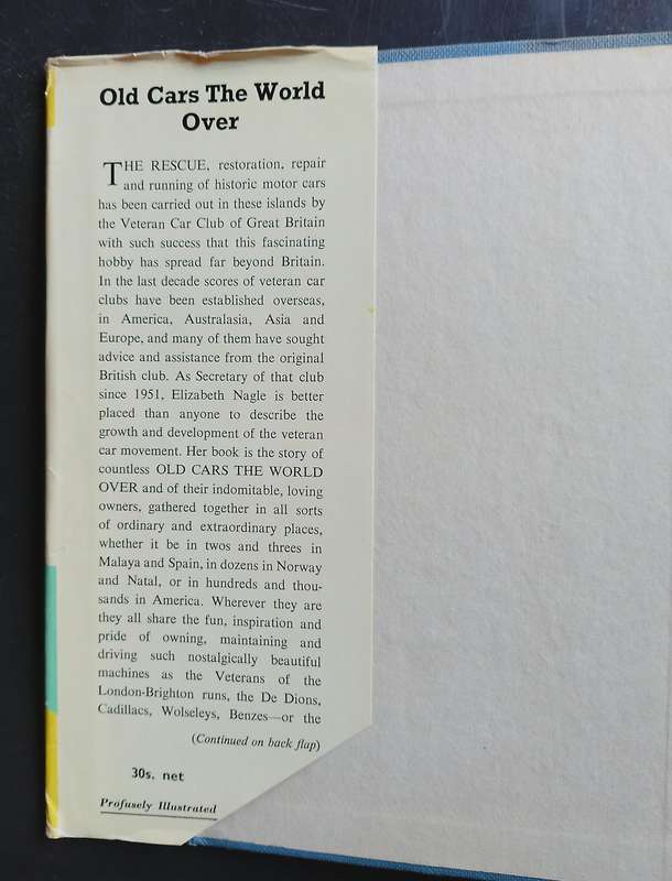 Old Cars The World Over by Elizabeth Nagle (Hardcover)