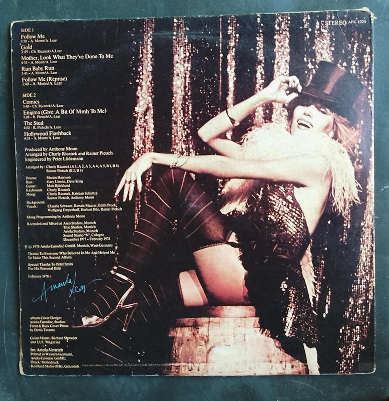 Amanda Lear - Sweet Revenge LP Vinyl Record