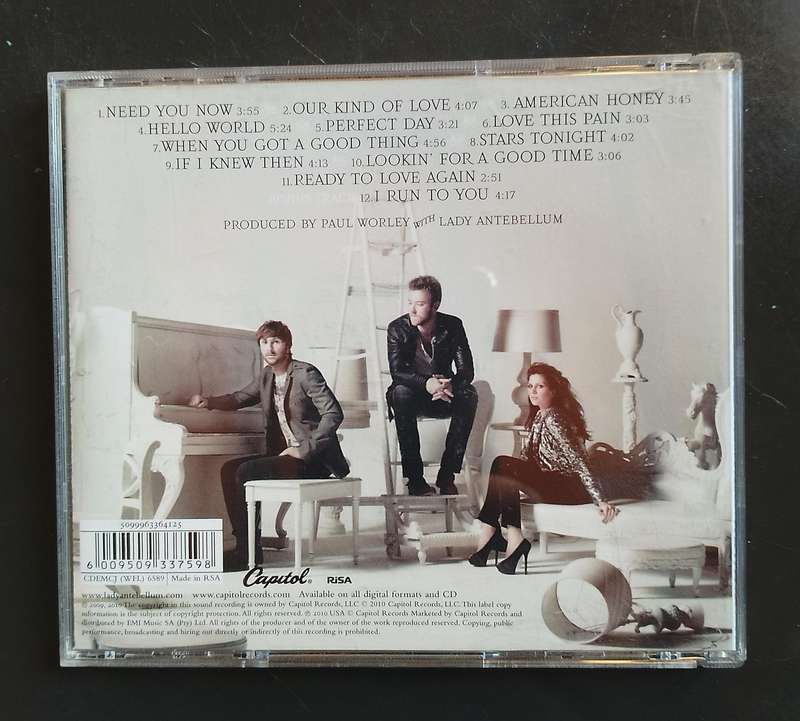Lady Antebellum - Need You Now (CD)