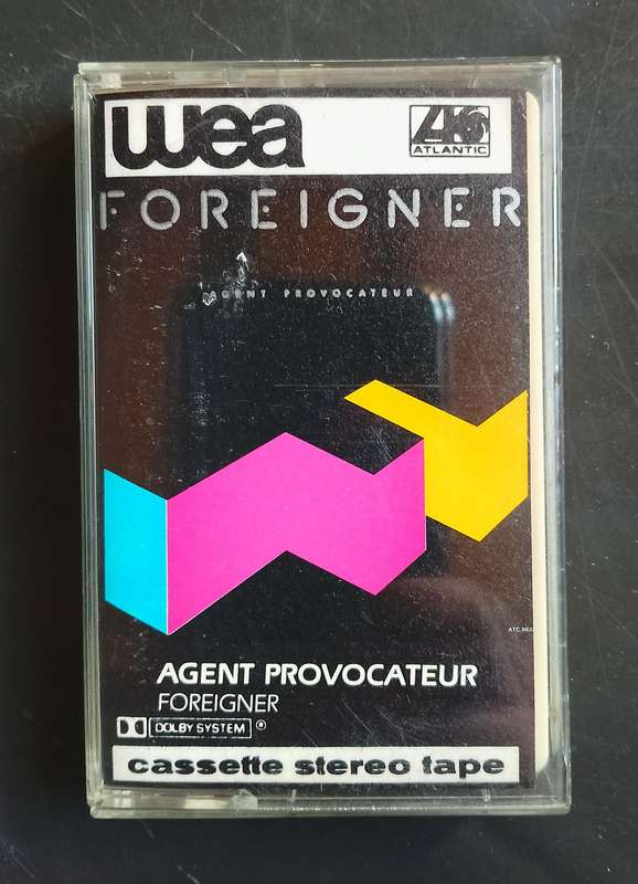 Foreigner - Agent Provocateur Cassette Tape