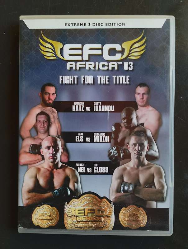 EFC Africa 03 - Fight For The Title (3 DVD Set)