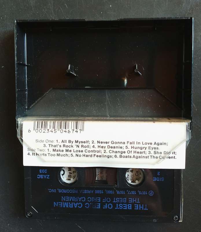 Eric Carmen - The Best of Eric Carmen Cassette Tape