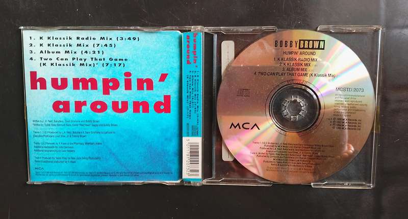 Bobby Brown - Humpin' Around (CD Single)