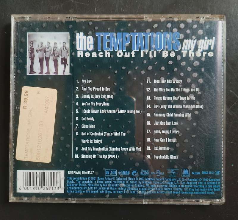 The Temptations - My Girl (CD)