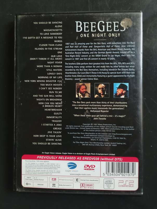 Bee Gees - One Night Only (DVD)