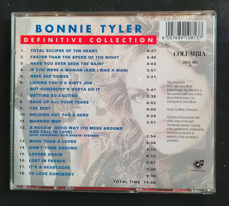 Bonnie Tyler - Definitive Collection (CD)