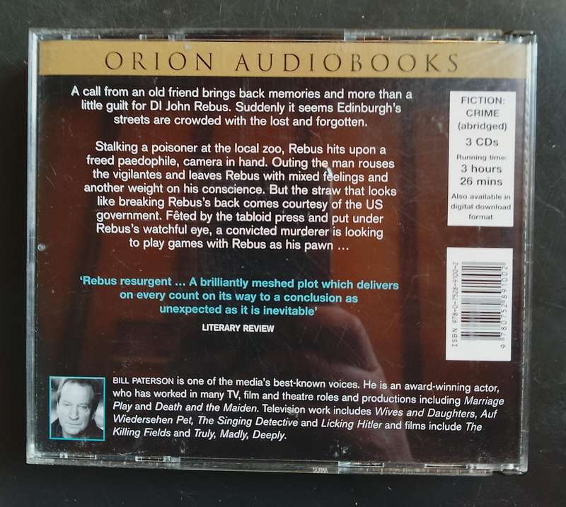 Dead Souls by Ian Rankin Read by Bill Paterson - Audio Book (3 CD Set)