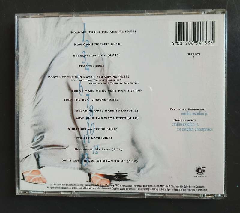 Gloria Estefan - Hold Me, Thrill Me, Kiss Me (CD)